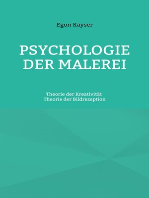 cover image of Psychologie der Malerei